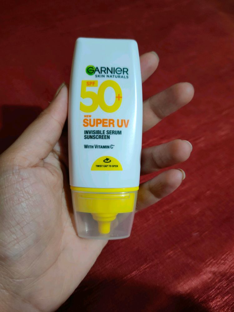 Garnier UV serum sunscreen