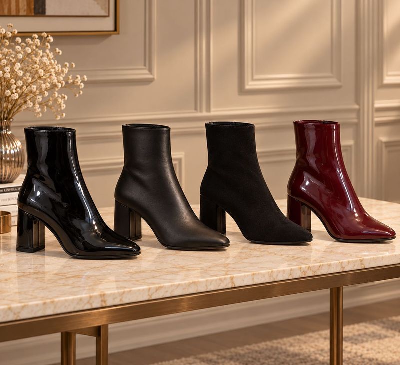 Buy any 1 Chic Ankle Boots - 4 Styles available