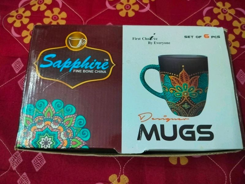 Cup Set Of 6 (Can't Be Bought Separately)