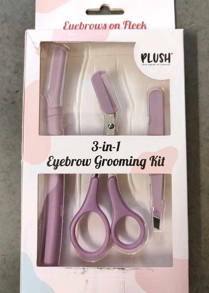 PLUSH 3-in-1 Eyebrow Grooming Kit