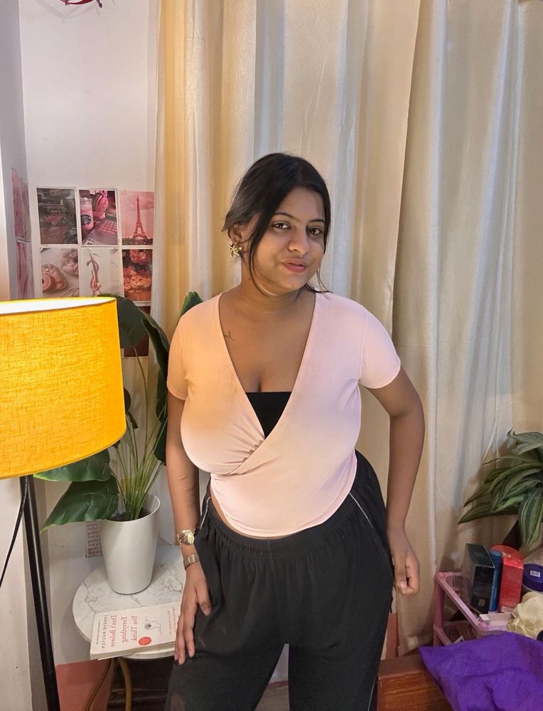 Stylish Wrap-Around Crop Top