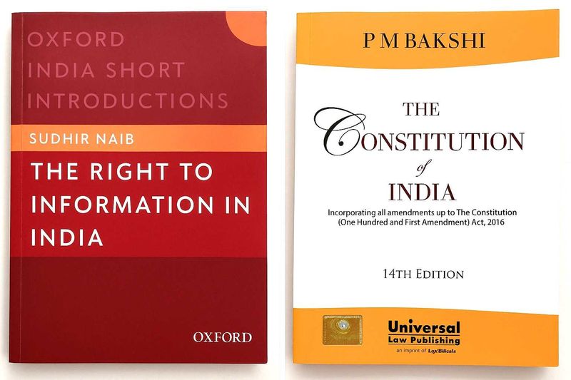 Combo: Right to Information &amp; Constitution Of Indi