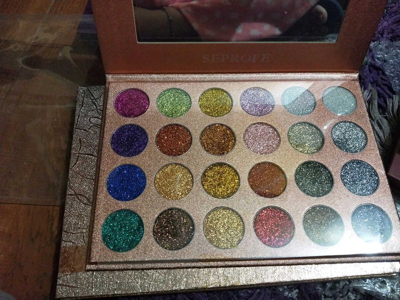 SEPROPE Glitter Eyeshadow Palette