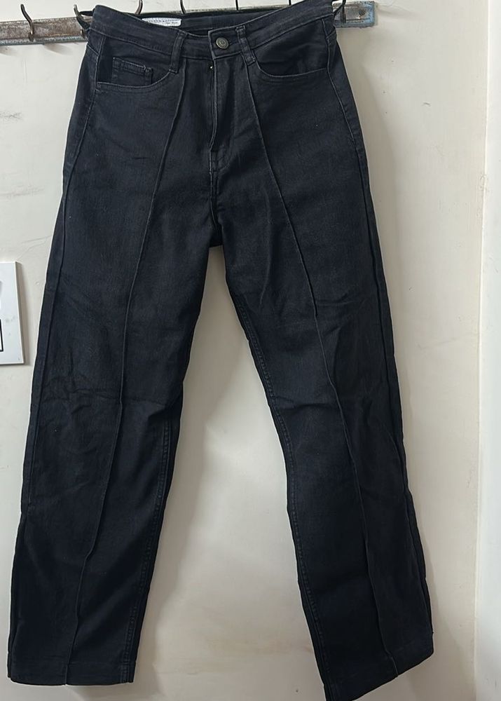 Dark Wash Wide Leg Jeans