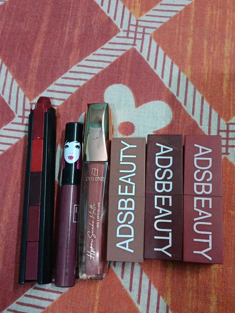 Assorted Matte Lipsticks Bundle