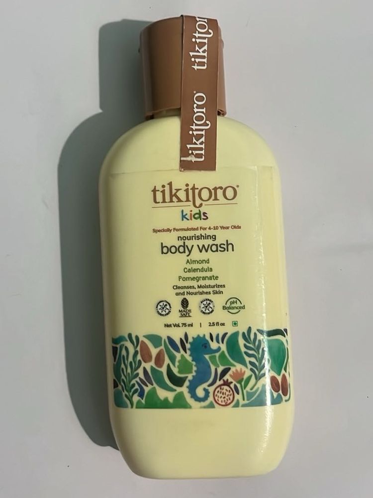 tikitoro nourishing body wash for kids
