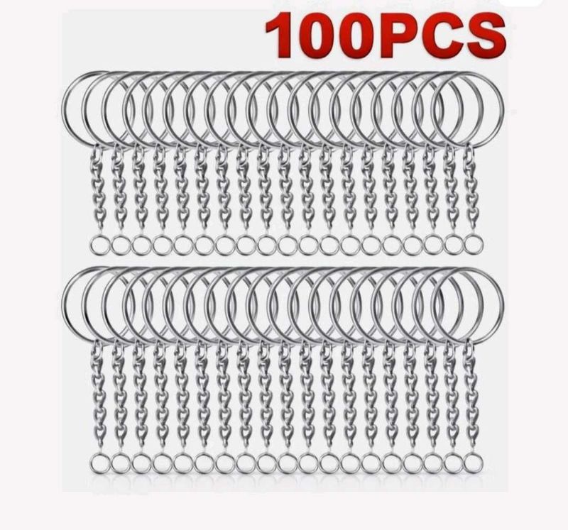 keychain rings 100pcs