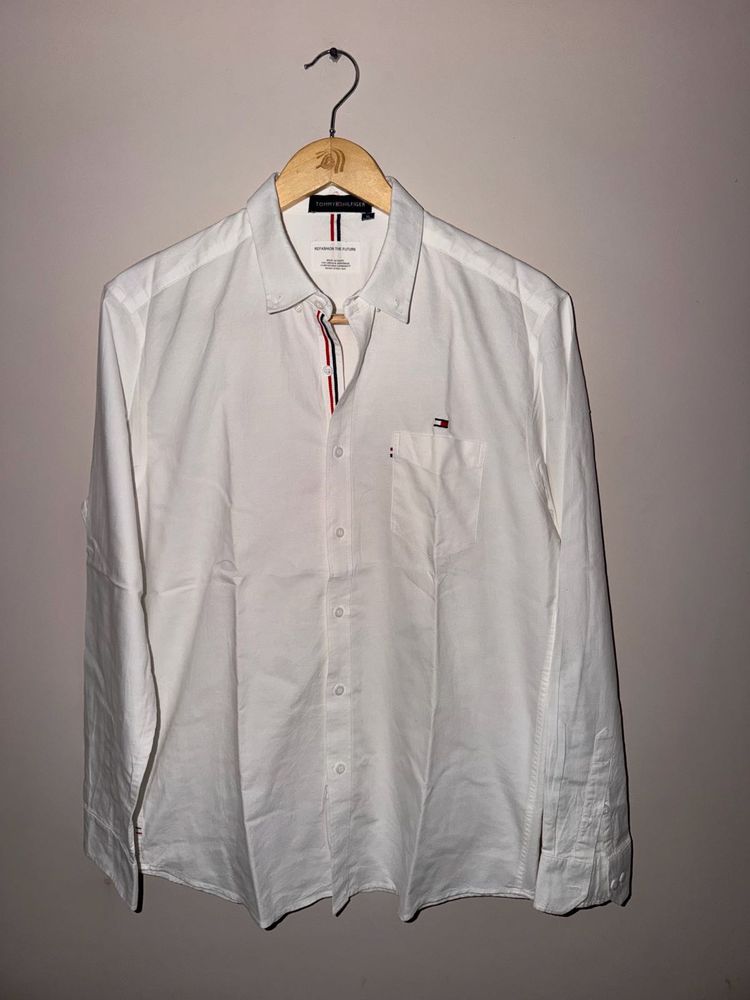 Tommy Hilfiger Classy White Shirt