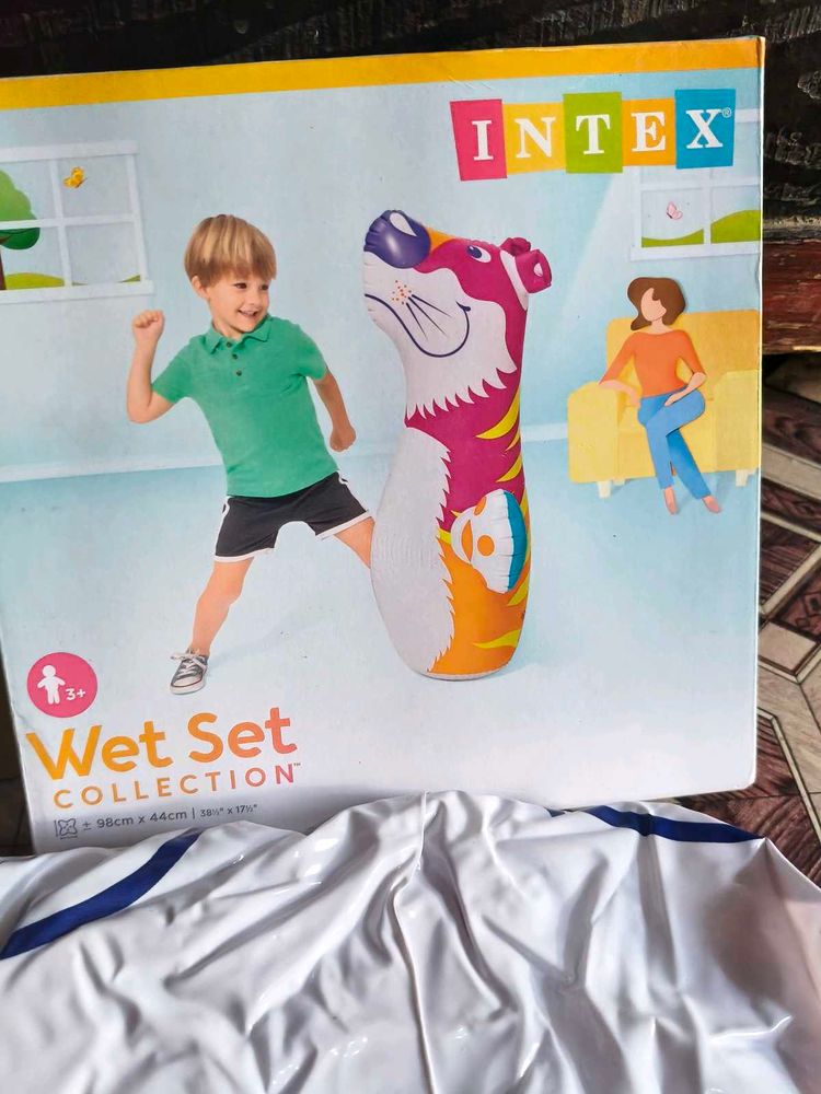 New intex lion water inflatable hitme toy