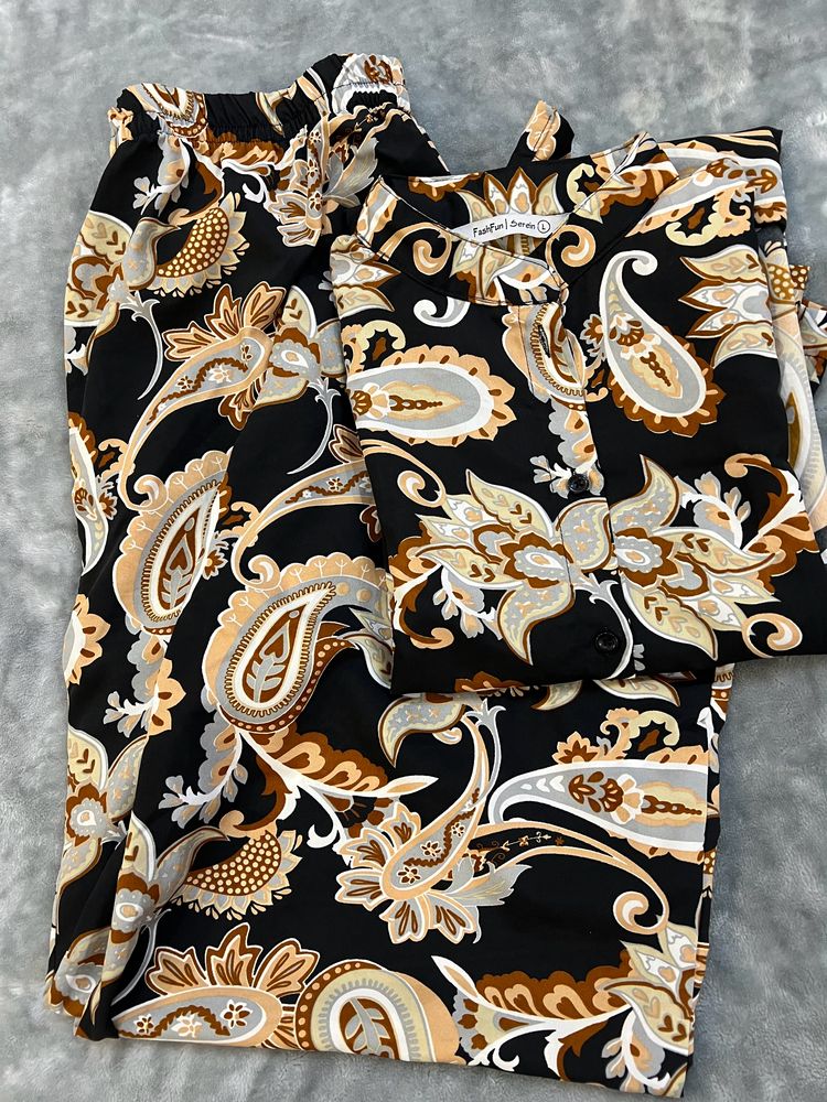 Black Co-ord Set