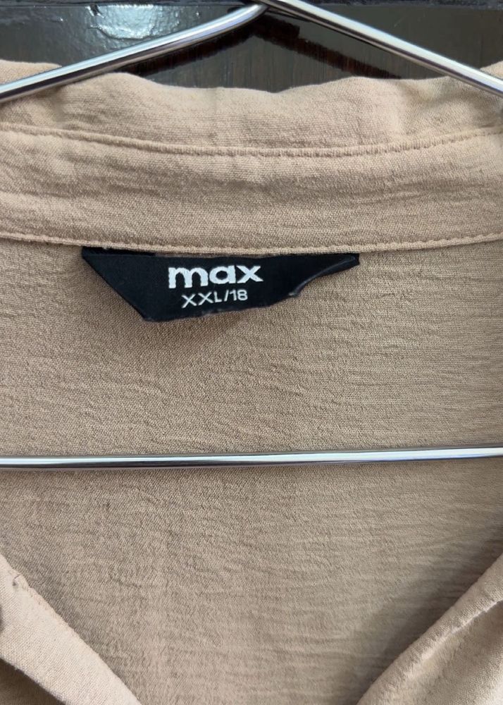 Max Brand Beige Top