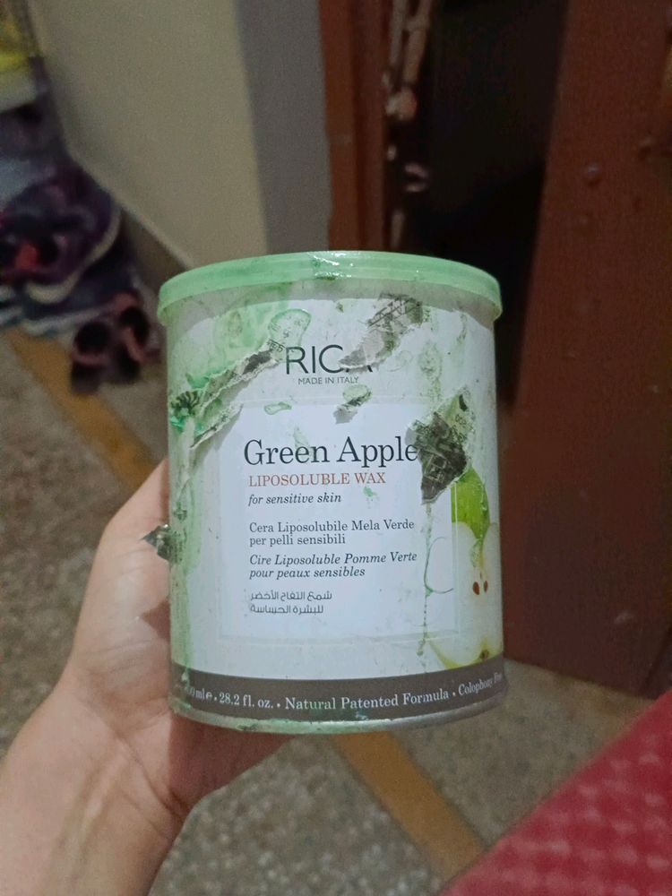 Rica  Green Apple Real Wax