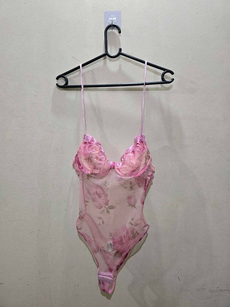 Sexy Floral Bodysuit