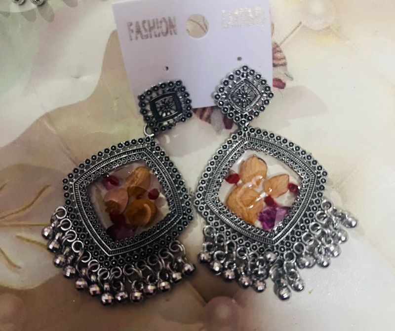 Handcrafted Resin Earrings, earrings set for women