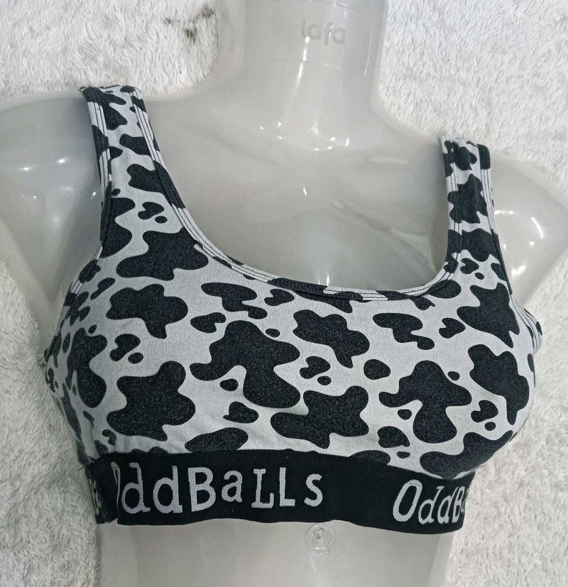 OddBalls Cow🇲🇾 Print Sports Bra