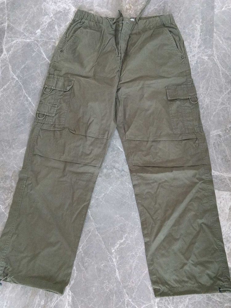 Olive Green Cargo Pants