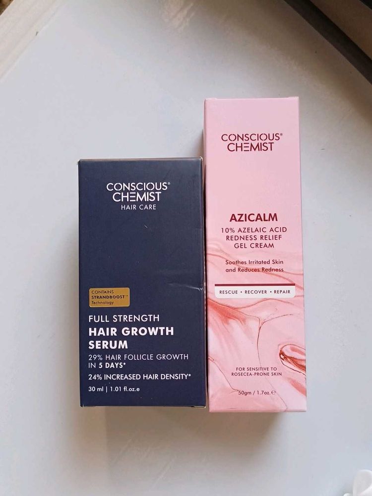 Conscious Chemist Hair Growth Serum &amp; Gel Cream