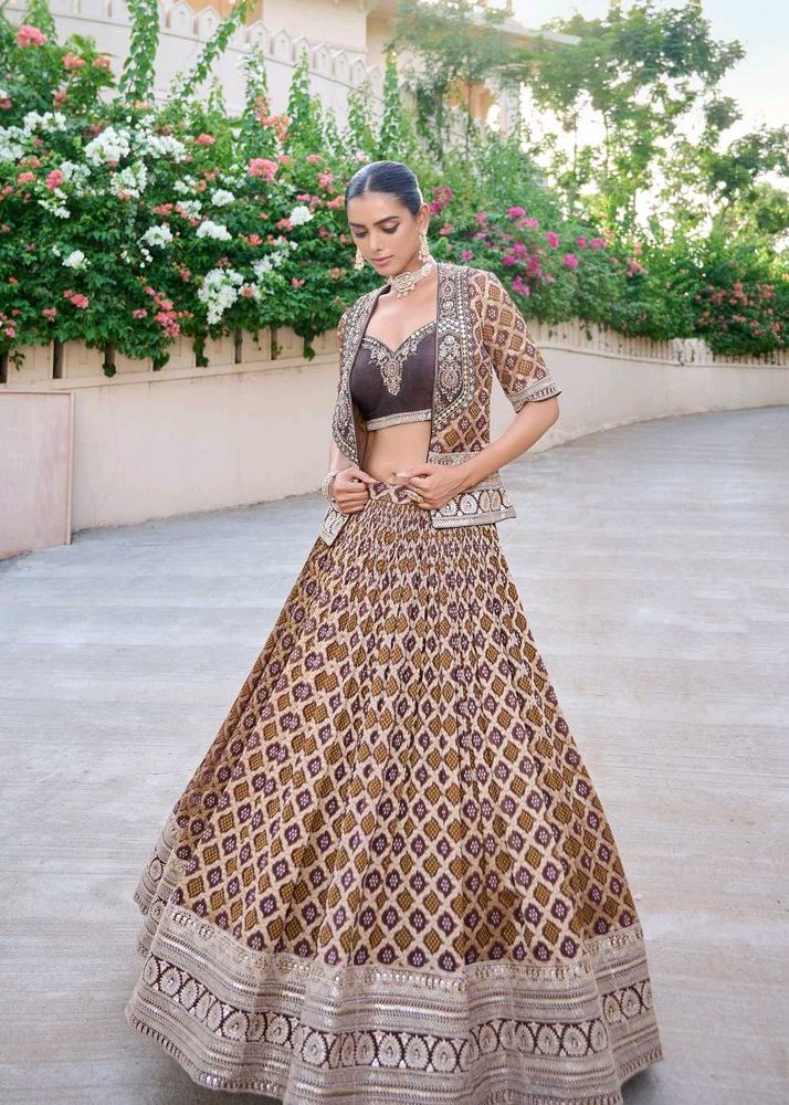 Embroidered Lehenga Choli Set