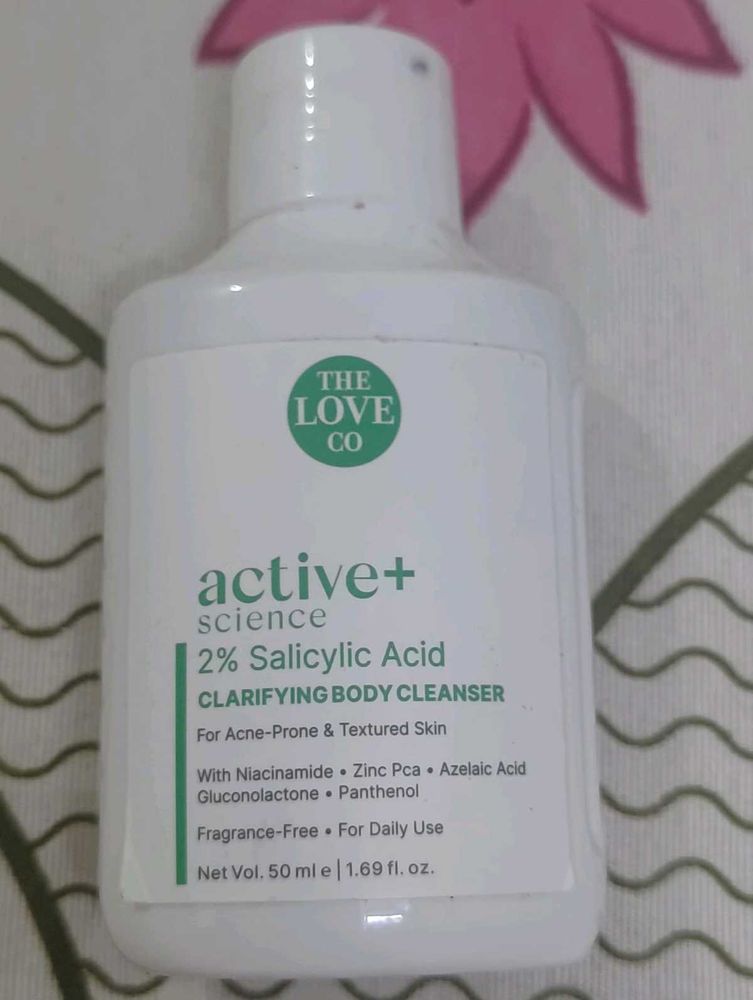 The love co active + 2% salicylic acid