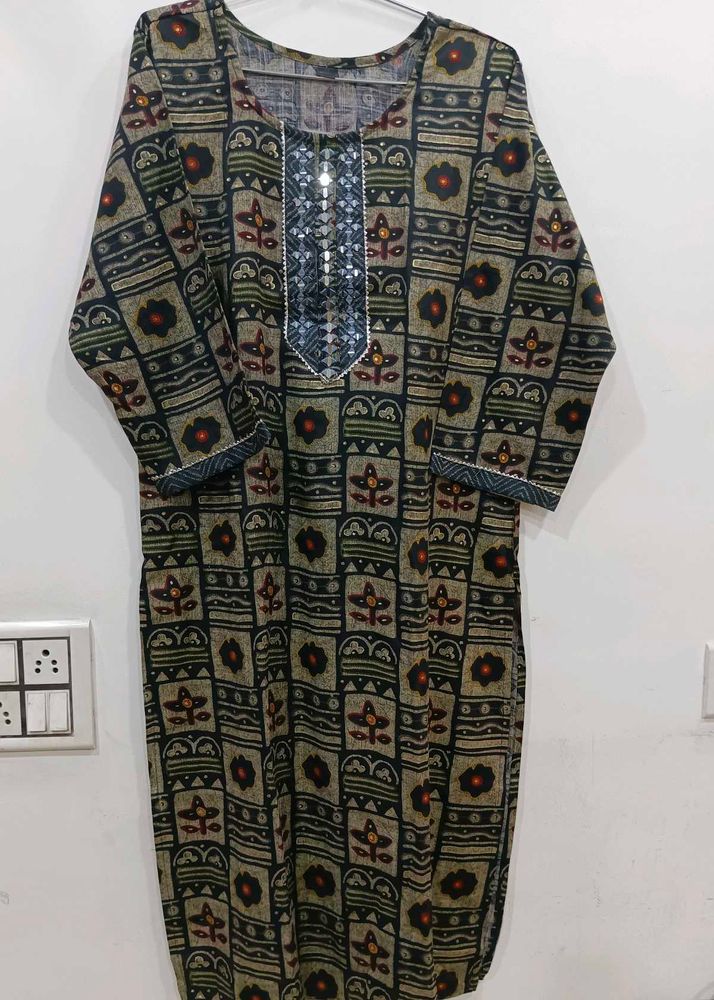 Block Print Kurti