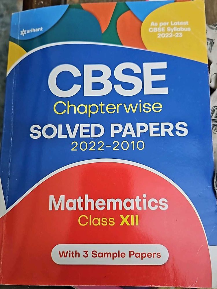 Cbse Chapterwise Solved Papers