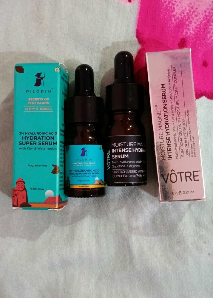 Pilgrim &amp; Votre Face Serums