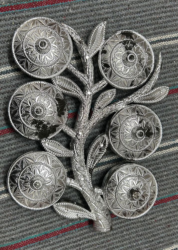 Decorative Silver Tree Showpiece