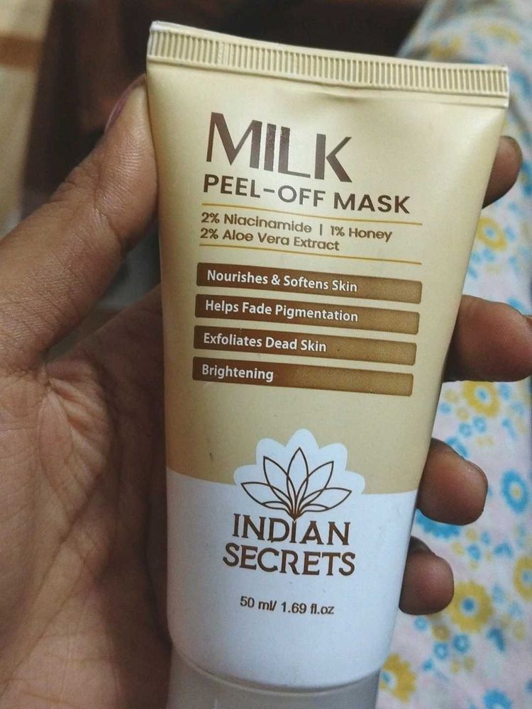 Indian Secrets Milk Peel-Off Mask