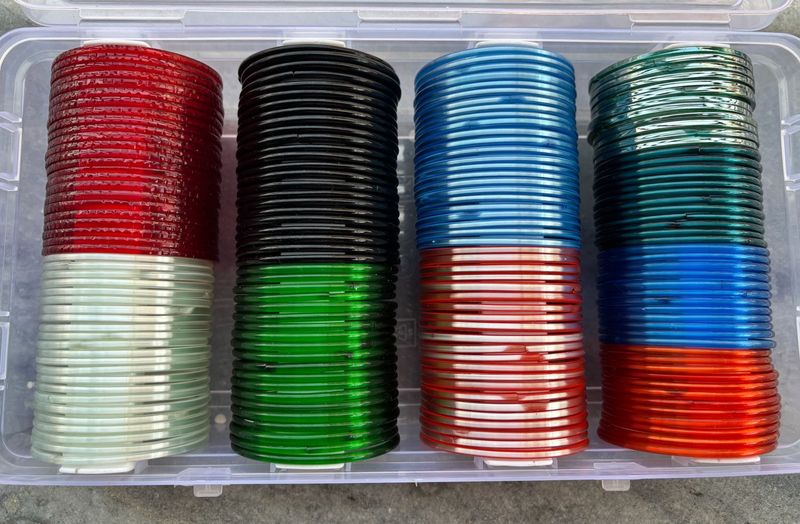 Colorful Glass Bangles