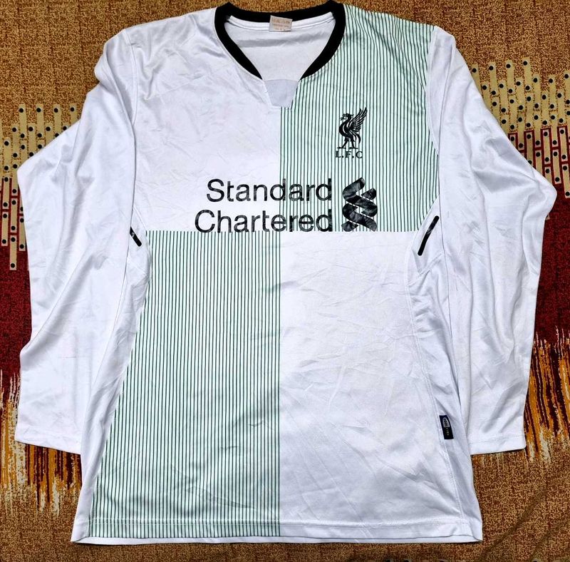 Retro Liverpool FC Rare Long Sleeve Jersey