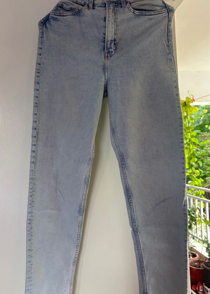 Light Wash Denim Jeans