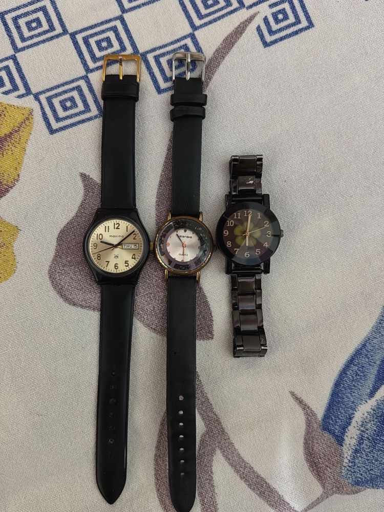 Lot of 3 Women's Watches