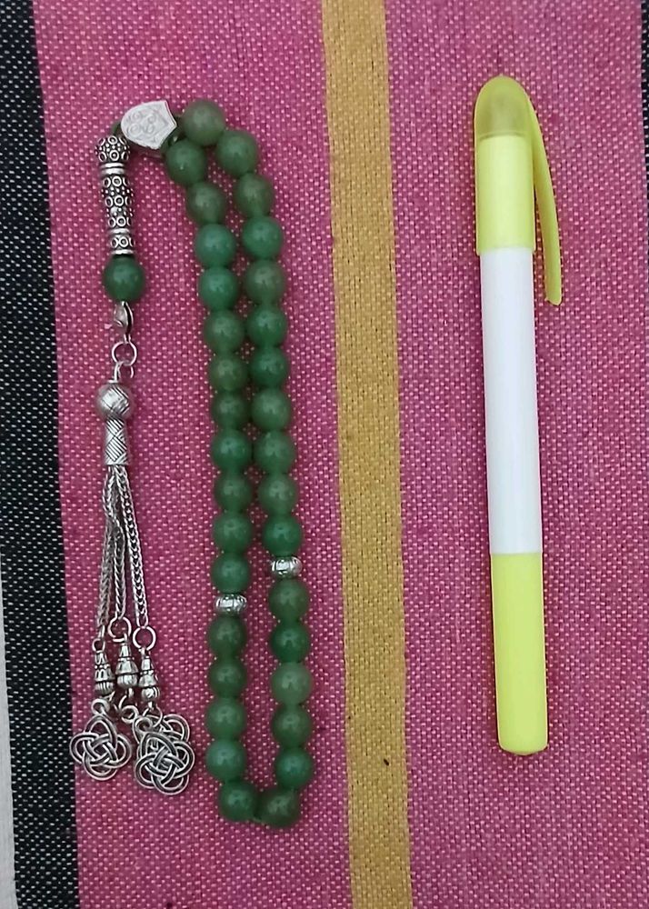 Beautiful green prayer beads-Tasbih