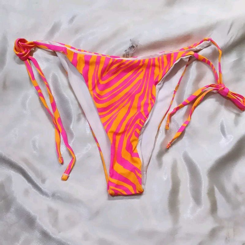 Zebra Print Bikini Bottom panty