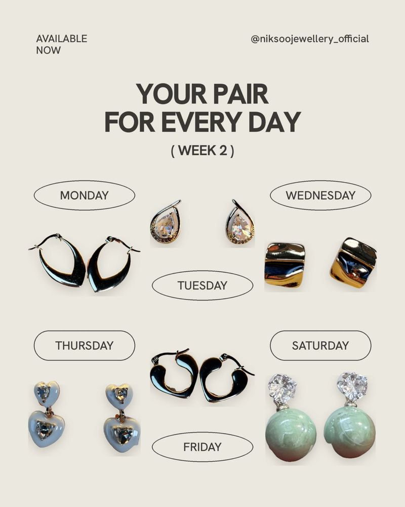 Everyday Office Earring Collection