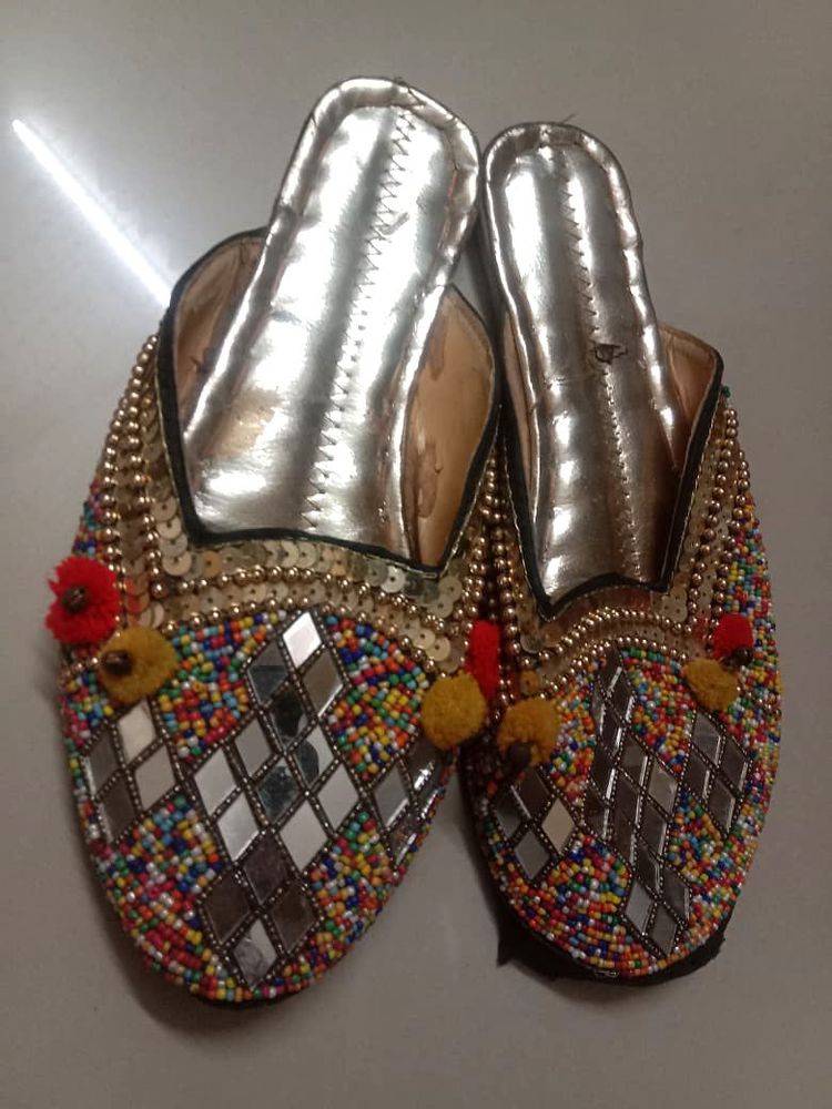 Embellished Mules