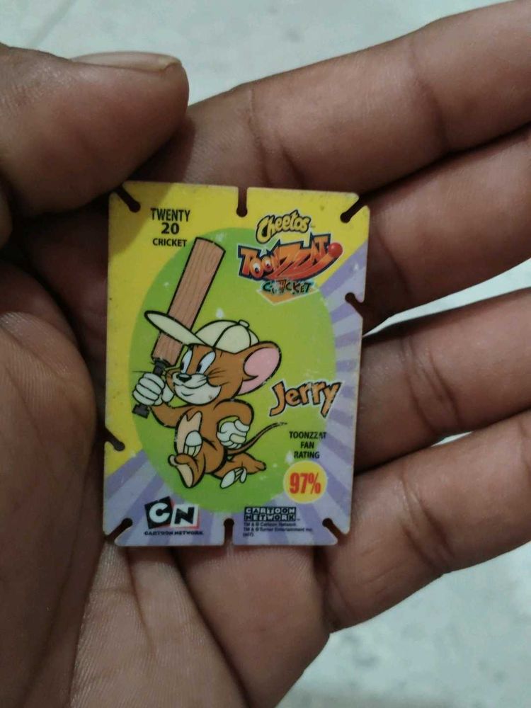 Vintage Tom &amp; Jerry Cheetos Cricket Card