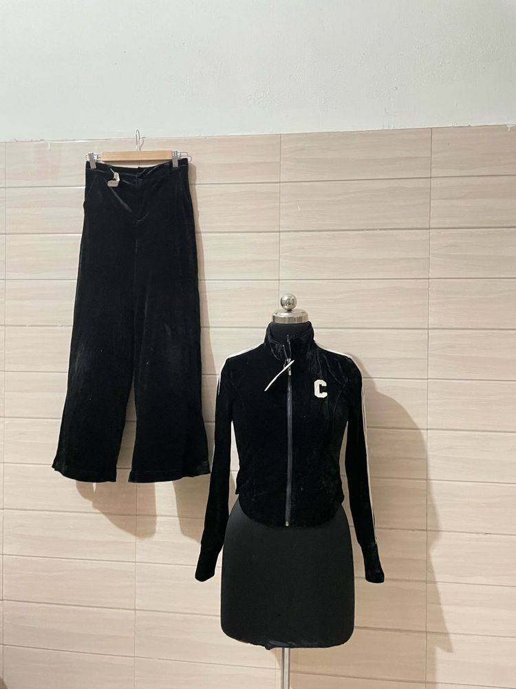korean imported Tracksuit set  with Stripes