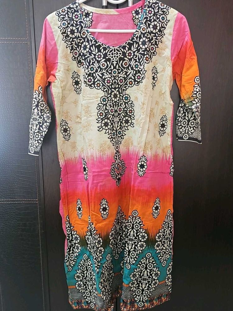 dubai bought Lawn cotton with same print dupatt