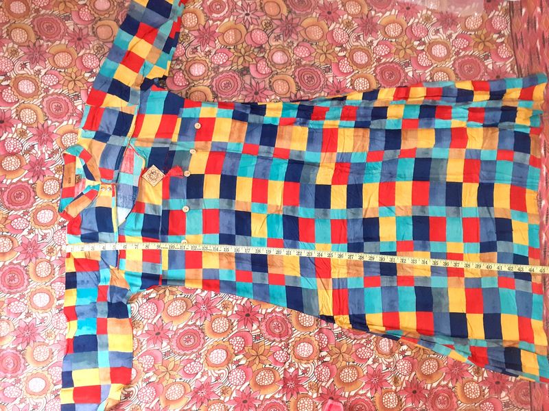 New Printed Long Kirti
