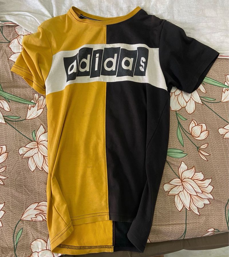 Rare Adidas Color Block T-Shirt