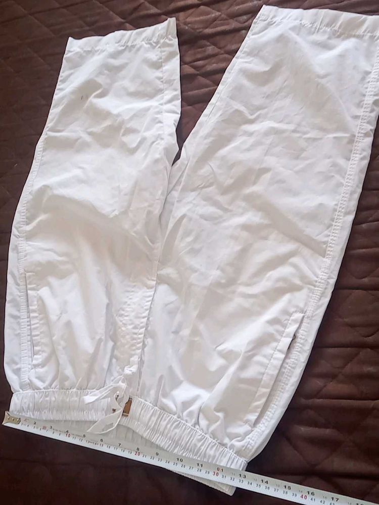White Cargo Pants