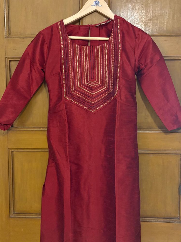 Stunning Red Kurta
