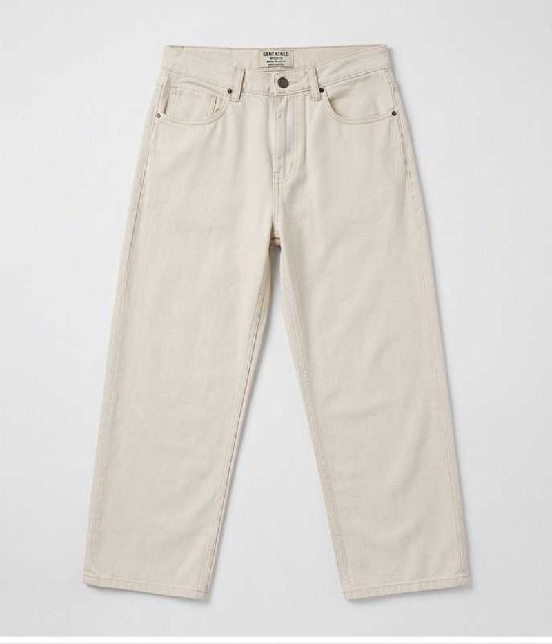 off white baggy Jeans