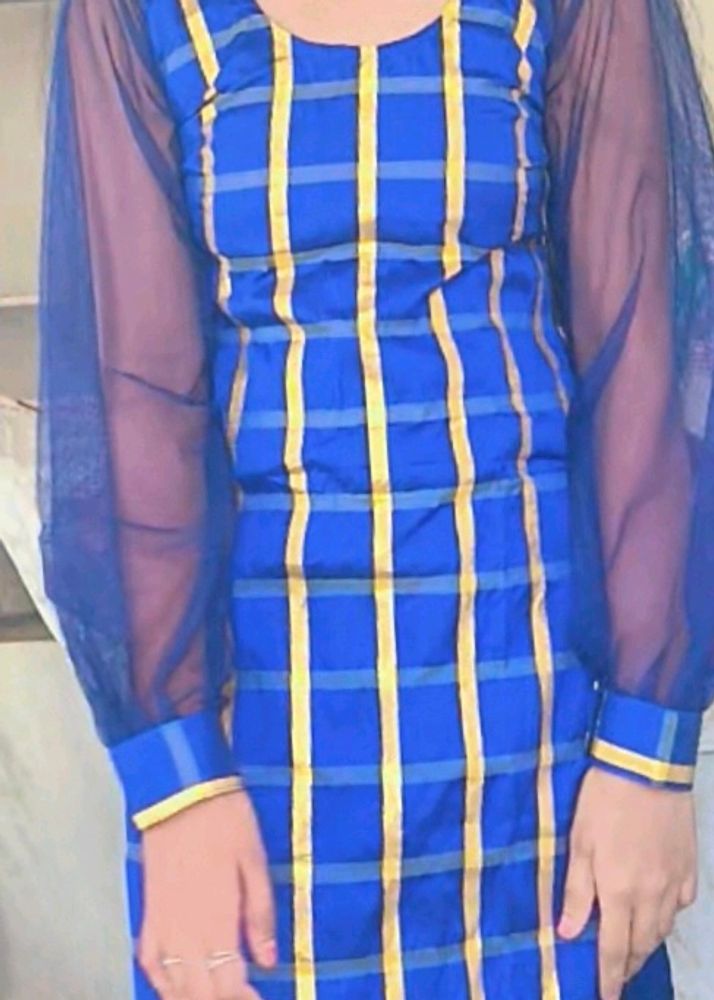 Kurta With Lon Kuf Sleeve