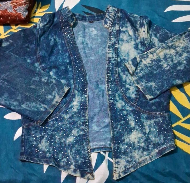 Embellished Denim Jacket