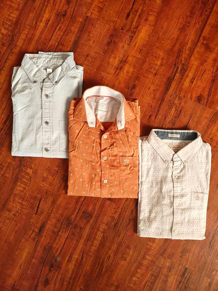 Bundle of 3 Men's Casual Shirts