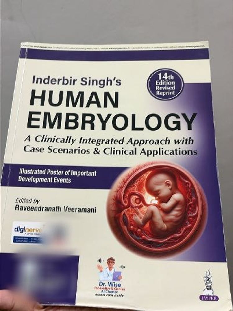 Inderbir Singh's Human Embryology 14th Edition