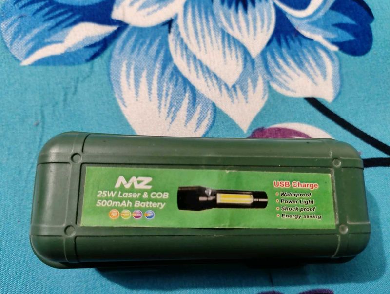 Powerful Rechargeable LED Flashlight