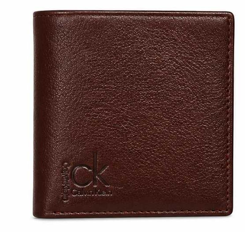 Calvin Klein Brown Leather Wallet